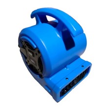 READ B-Air 1/8 HP Air Mover Carpet Dryer Floor Blower Fan for Home Use Blue