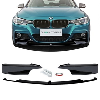 Frontspoiler Sport-Performance Schwarz hochglanz passend für BMW F30 F31 M-Paket