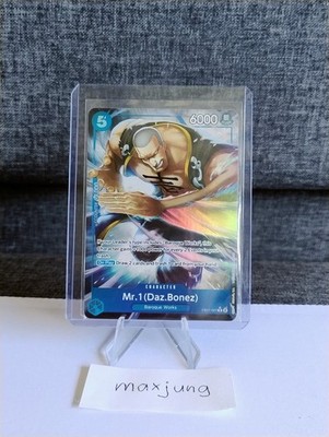 One Piece Tcg Mr.1 Daz Bonez EB01-027 Rare English Near Mint Alternativ Art 