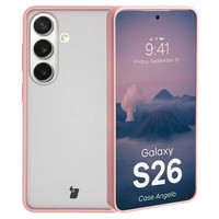 HandyhüLle FüR Galaxy S26 Bizon Case Cover SchutzhüLle Etui HüLle Hellrosa