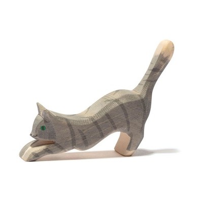 Ostheimer 11402 Katze springend aus Holz NEU vom Fachhändler