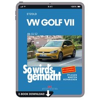 VW Golf 7 Variant Typ AU 2012-2021 So Wird's Gemacht Reparaturhandbuch E-Book