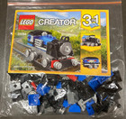 Lego 31054 - creator blue express train - used, complete, no box