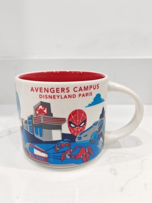 Starbucks Disneyland Paris Avengers Campus Spiderman Tasse, You are Here