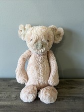 Jellycat Bashful Piggy Plush Retired Pink Pig Stuffed Animal Rare Medium 12