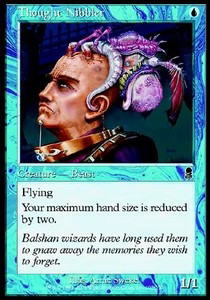 Magic/MTG Gedankenknabberer ODY-107 Common Deutsch Played Foil