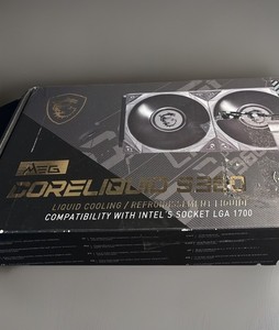 MSI Mag Coreliquid S360 CPU Liquid Cooler Black See Description
