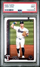 2025 TOPPS #117 JOSH JUNG PSA 9