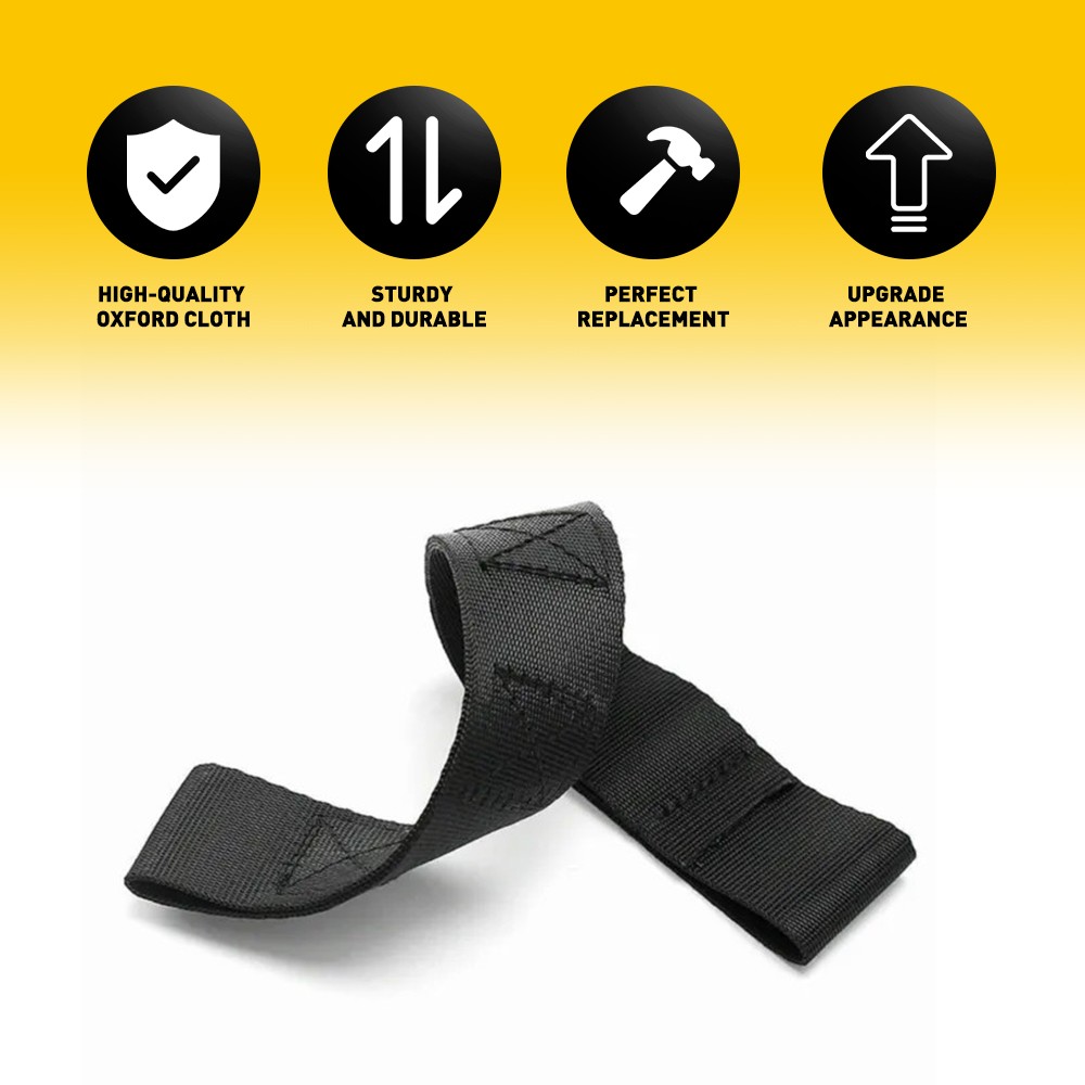 For Jeep Wrangler CJ YJ TJ JK JKU SUV PAIR Black Door Limiting Check Strap Firm