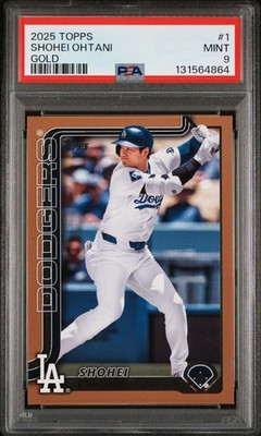 2025 Topps Series 1 - Shohei Ohtani #1 Gold /2025 for sale online