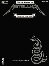 Metallica: The Black Album - Drum Edition by Metallica (English) Paperback Book