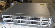 Lot of 2 Cisco WS-C3850-48F-S 48-Port Gigabit PoE Switch w/ C3850-NM-4-1G