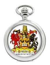 Aberystwyth Wales Pocket Watch