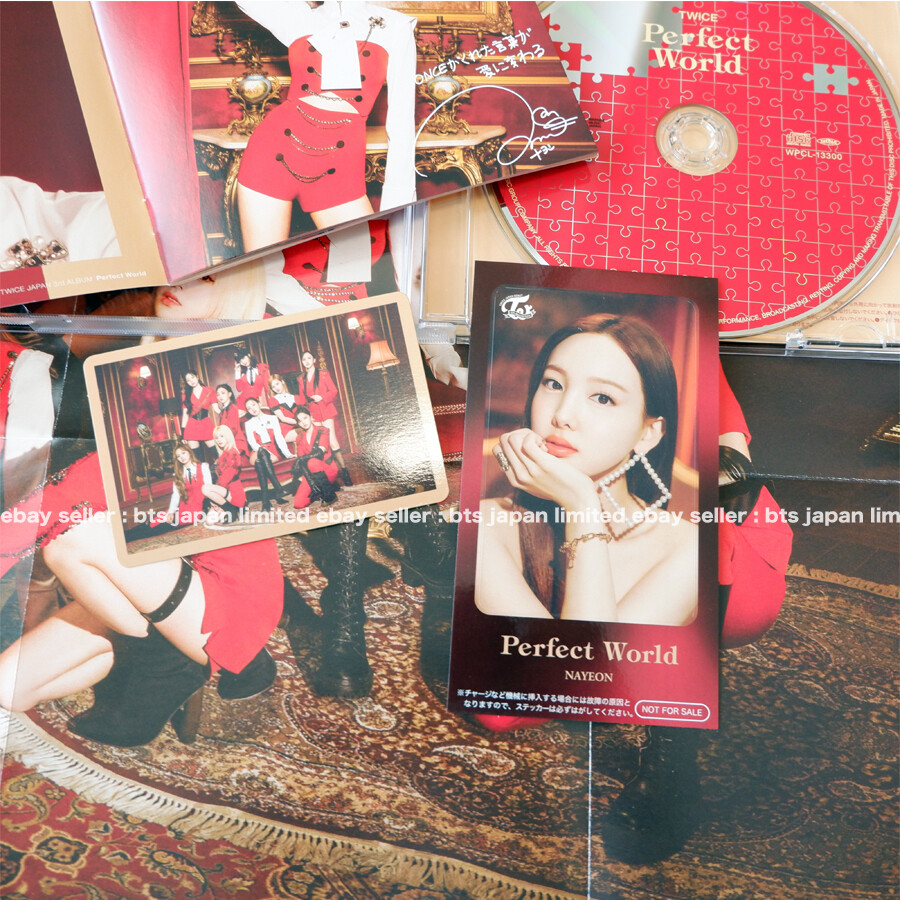 TWICE Nayeon Perfect World Official ONCE ver. + IC sticker +