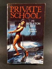 Private School 4 Skeleton Key 1986 1st Print Vtg YA Horror Thriller Pbk