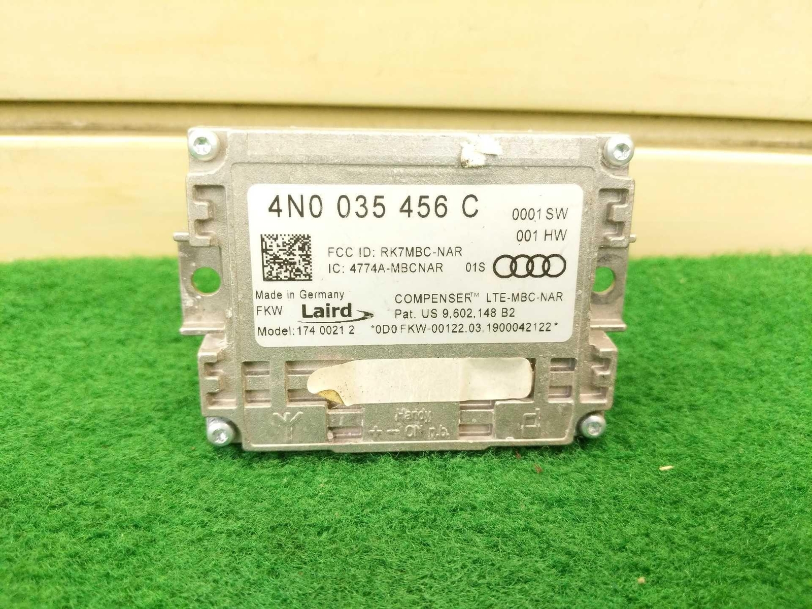 2020 Audi R8 V10 OEM ECU Communication Electronic Module P/4N0035456C