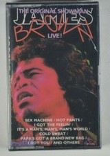 JAMES BROWN The Original Showman Live Cassette Tape NEW