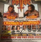 91’ WCW HALLOWEEN HAVOC SIGNED POSTER PPV PROMO WRESTLING  16x20 - READ! — photo 2