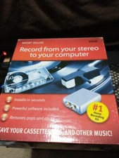 Xitel - Inport Deluxe Audio Home Recording Kit - Transfers Cassettes  LPs to PC