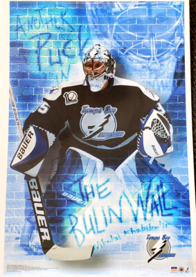 NIKOLAI KHABIBULIN Vintage Tampa Bay Lightning 2002 Starline