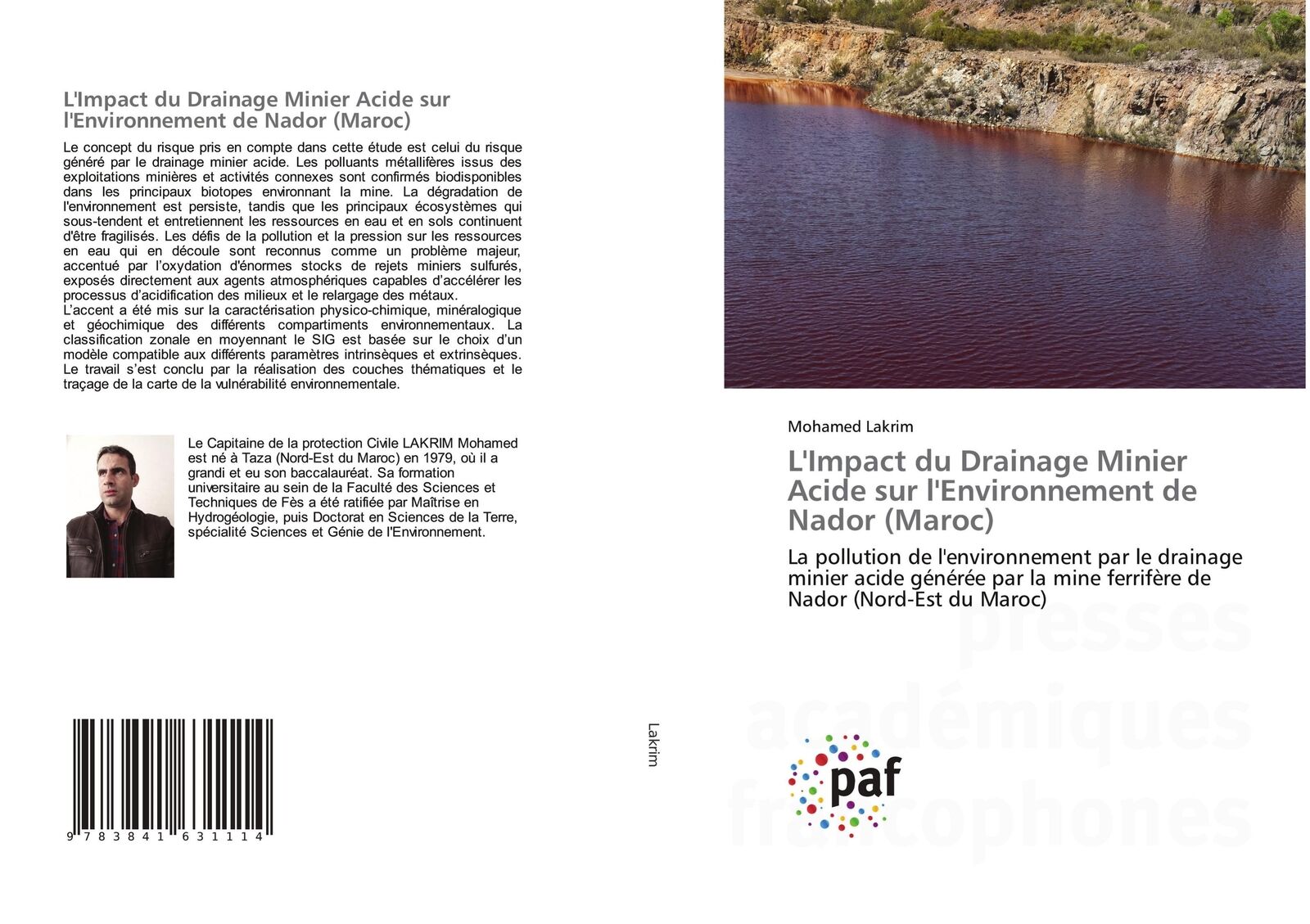 Thumbnail - L'impact Du Drainage Minier Acide Sur L'environnement De Nador (maroc)
