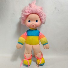 Vintage Rainbow Brite BABY BRITE DOLL 1983 Plush Toy Tickled Pink