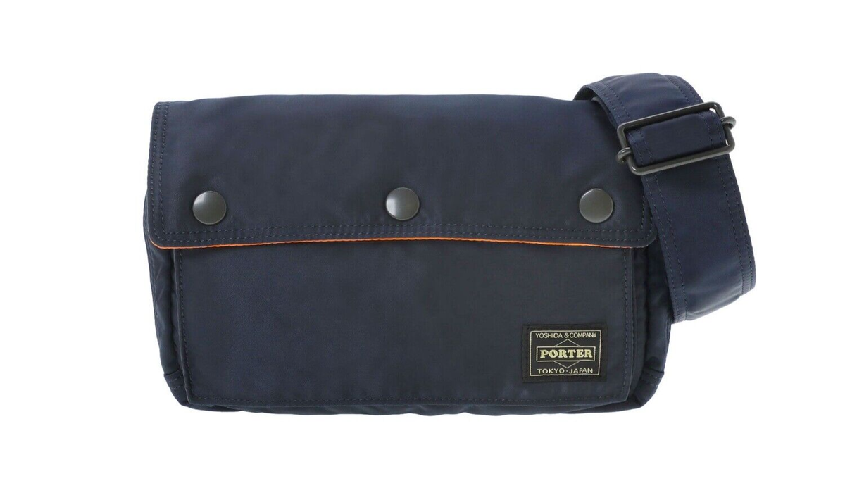 PORTER TANKER ENVELOPE BAG IRON BLUE | eBay