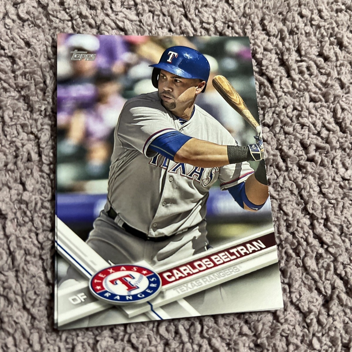 2017 Topps Series #315 Carlos Beltran Texas Rangers