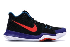 kyrie 3 black orange