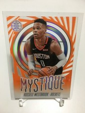 Russell Westbrook Rockets 2019-20 Panini Illusions Mystique Orange Acetate #14