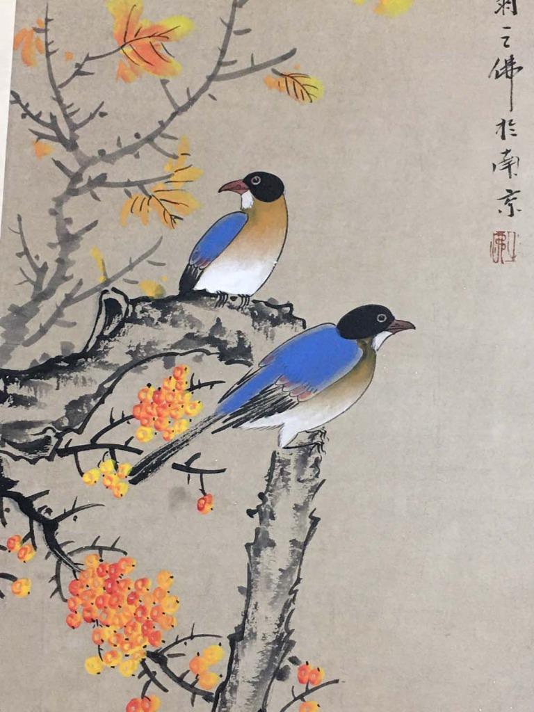 Four Chen Zhifo Signed Chinese Hand Painted Calligraphy
