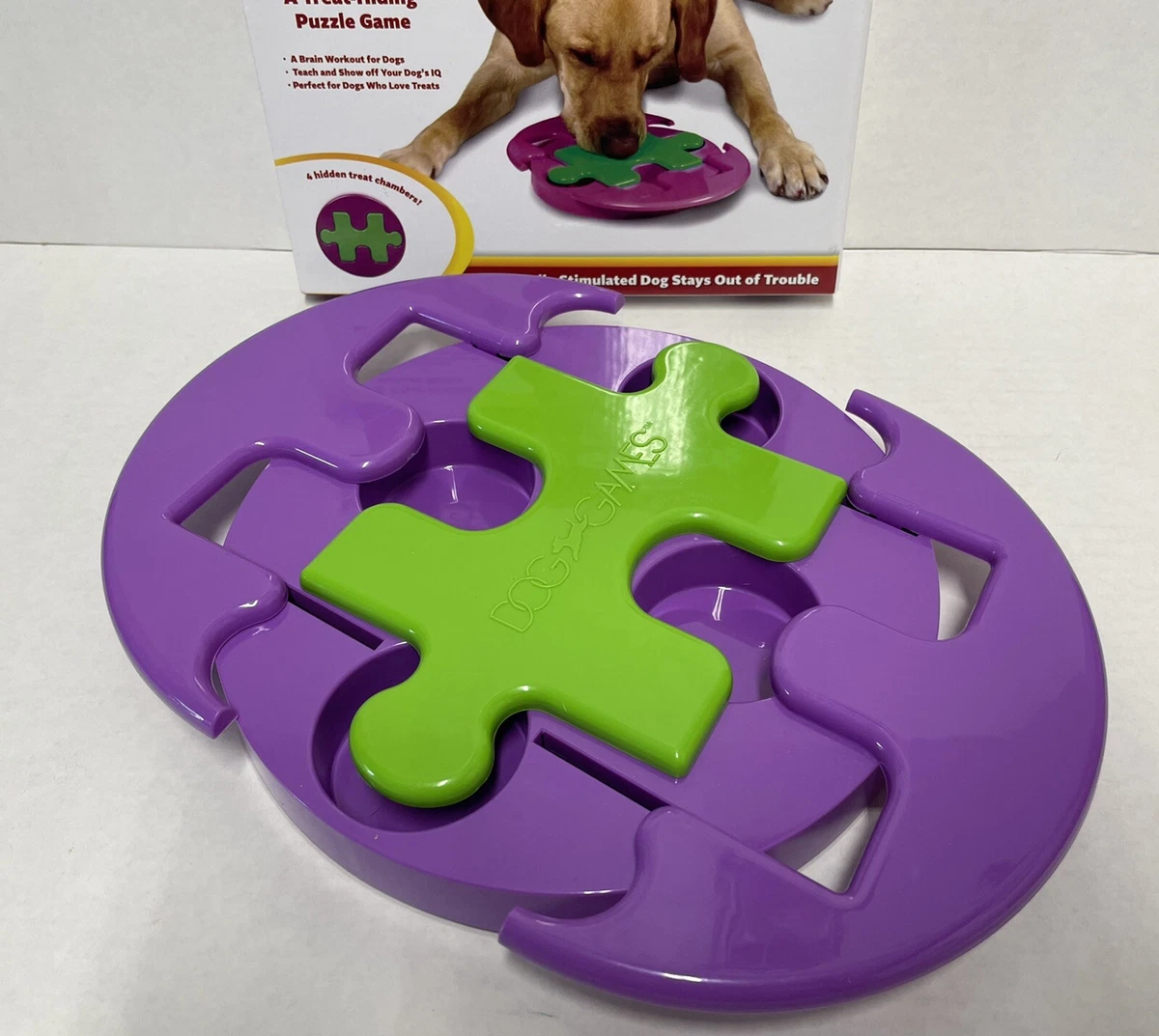 Kyjen Jigjaw Glider Puzzle Dog Toy Game