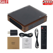 SAST 1984 SA-060 Mini Rechargeable CD Player Retro Bluetooth Built in Speakers