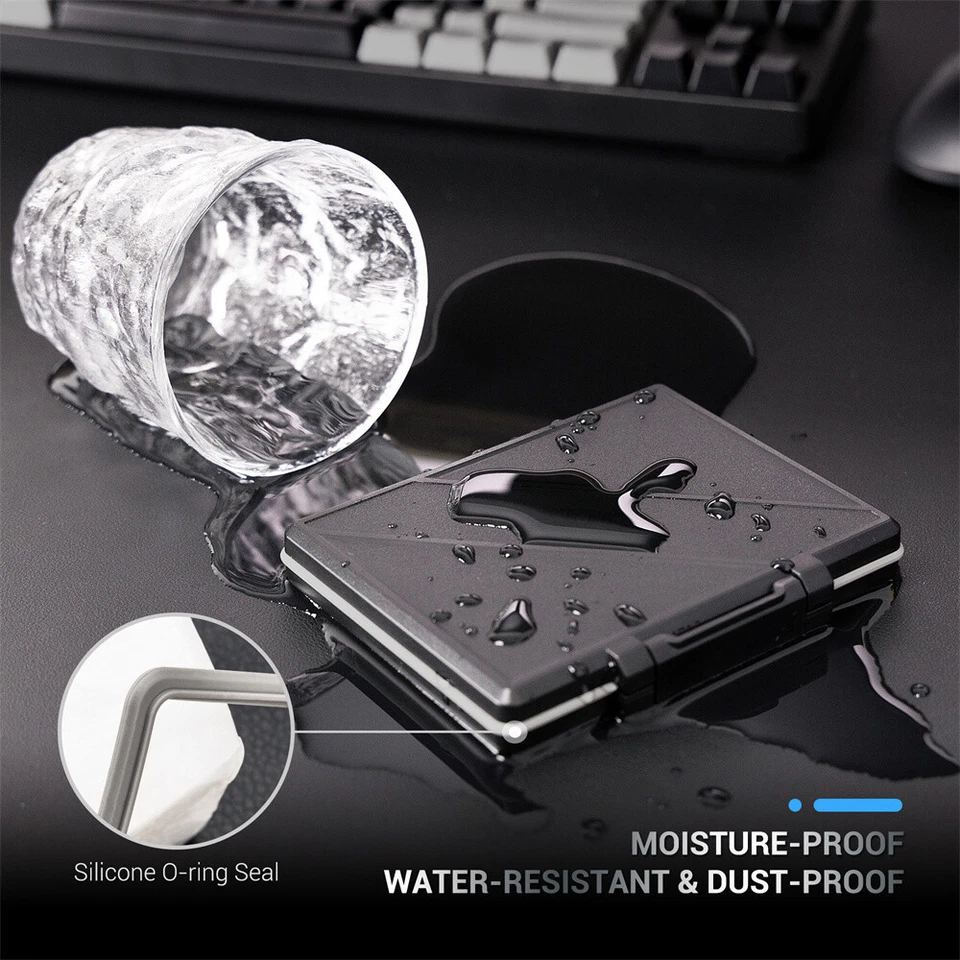 54 Slots Memory Card Case Holder Storage for 36 Micro SD MSD TF+18 SD SDHC SDXC - Image 2 of 4