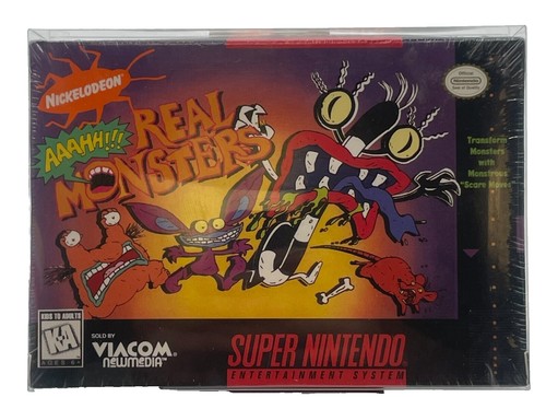Nickelodeon Aaahh Real Monsters SNES 40824212036| eBay