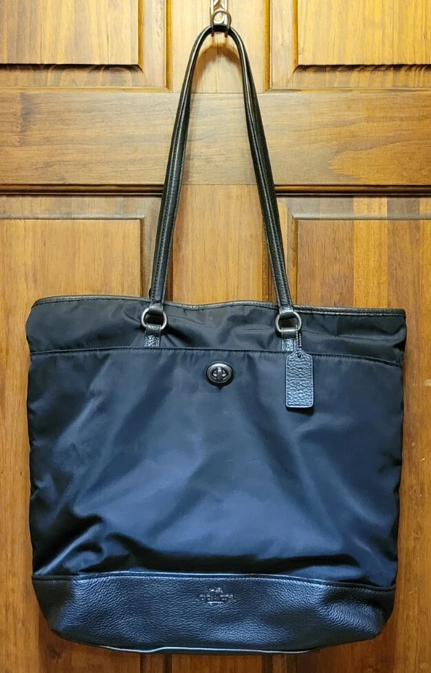 Coach nylon hotsell bag