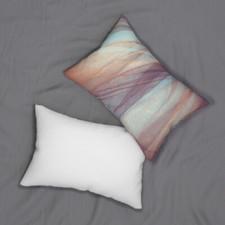 Spun Polyester Lumbar Pillow