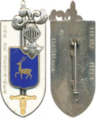 De CERTAINES, Captain, EOR EAABC 602, Fraisse 3361 (5386)