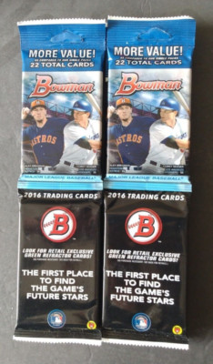 2016 Bowman Baseball VALUE RACK PACK (Soto,Tatis, Guerrerro, Seager?) Qty
