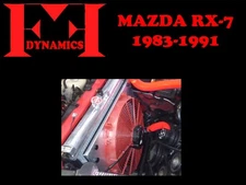 FF DYNAMICS EXTREME ELECTRONIC COOLING FAN SYSTEM: MAZDA RX-7 1983-1991 