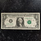 FW Duplicate Serial Number STAR Note B 08115168 ☆ One Dollar $1 Bill Error 2013 — photo 2