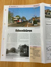 Josef Högemann Ibbenbüren. 6 Seiten, Serie Bahnhöfe A-Z, GeraNova-Verlag