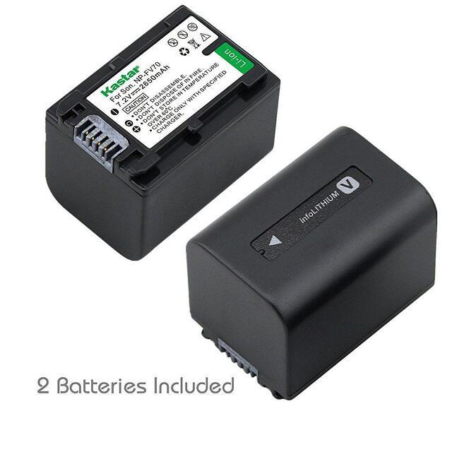 NP-FV70 Battery for Sony HDR-CX305 CX330 CX350V CX360V CX380