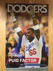 2013 Los Angeles Dodgers Playbill Insider Magazine Yasiel Puig July