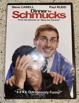 Dinner for Schmucks (DVD Movie, 2010) New, Sealed