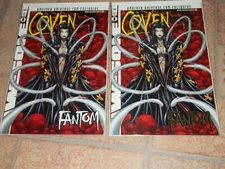 COVEN FANTOM #1 & #1 GOLD FOIL NM