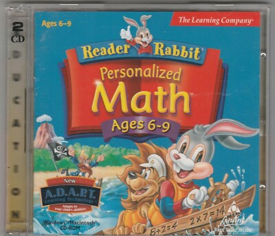 Reader Rabbit Personalized Preschool Math by The Learning Company for ...