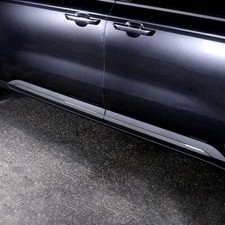 Carbon Black Side Door Body Molding Trim Strips Cover For Kia Carnival 2022-2024 Carbon Black Side Door Body Molding Trim Strips Cover For Kia Carnival 2022-2024