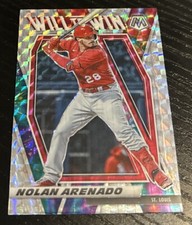 2021 Panini Mosaic Nolan Arenado Will To Win Mosaic Prizm