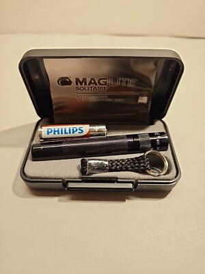 MAGLITE  Solitaire Mini Taschenlampe Box OVP Retro Vintage Neu 